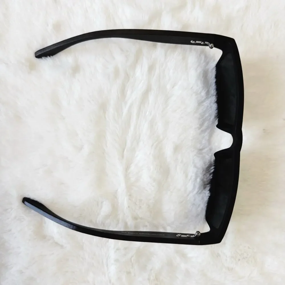 Jensen Black & Black Wood Sunglasses